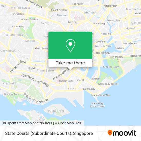 State Courts (Subordinate Courts)地图