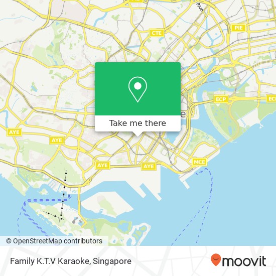Family K.T.V Karaoke map