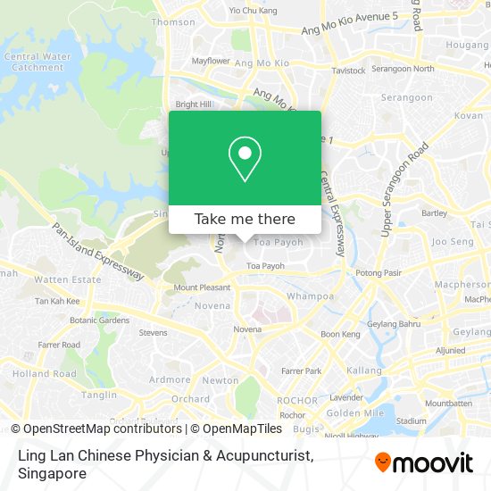 Ling Lan Chinese Physician & Acupuncturist map