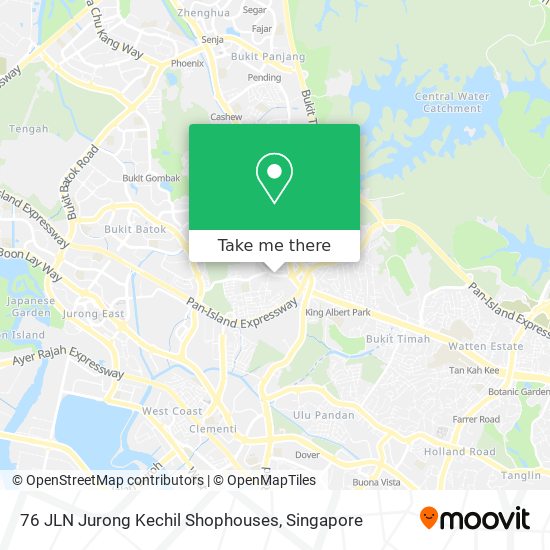 76 JLN Jurong Kechil Shophouses map