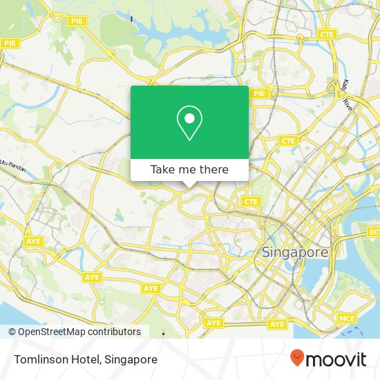 Tomlinson Hotel map