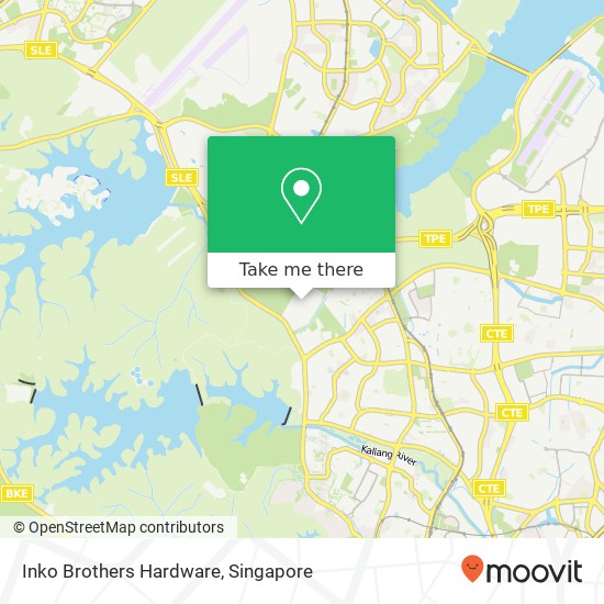 Inko Brothers Hardware map