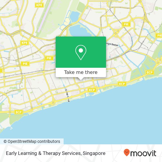 Early Learning & Therapy Services map