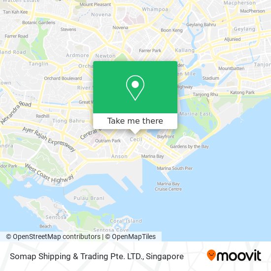 Somap Shipping & Trading Pte. LTD. map