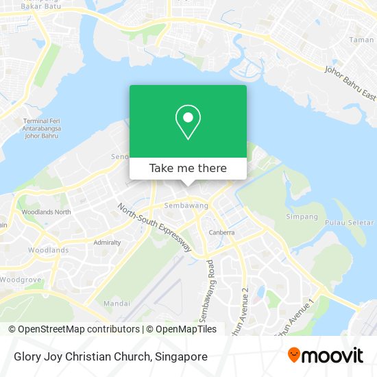 Glory Joy Christian Church map