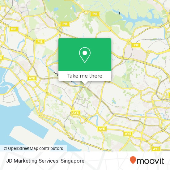 JD Marketing Services map