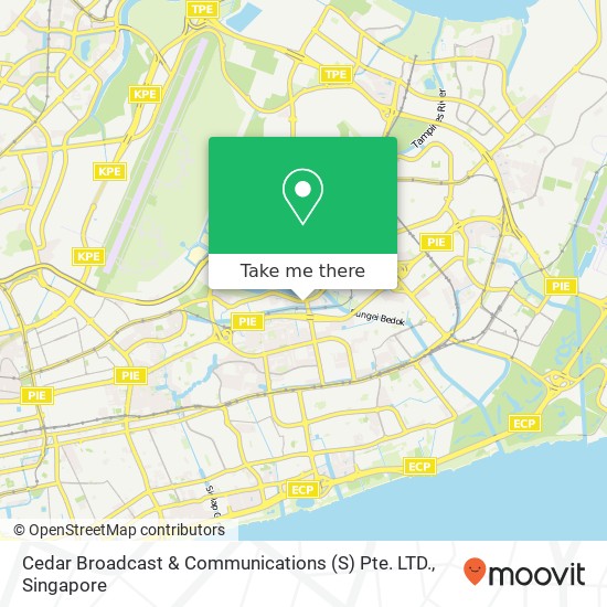 Cedar Broadcast & Communications (S) Pte. LTD.地图