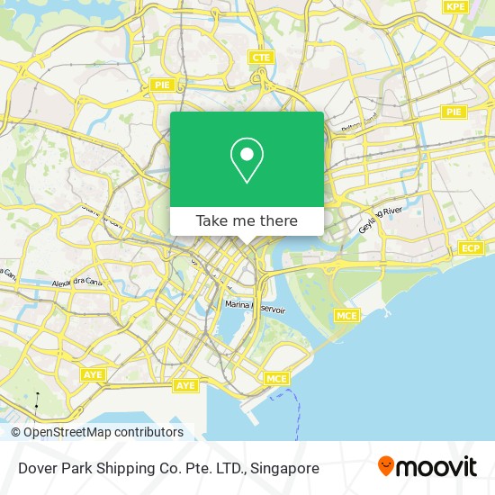 Dover Park Shipping Co. Pte. LTD. map