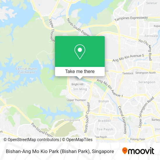 Bishan-Ang Mo Kio Park (Bishan Park) map