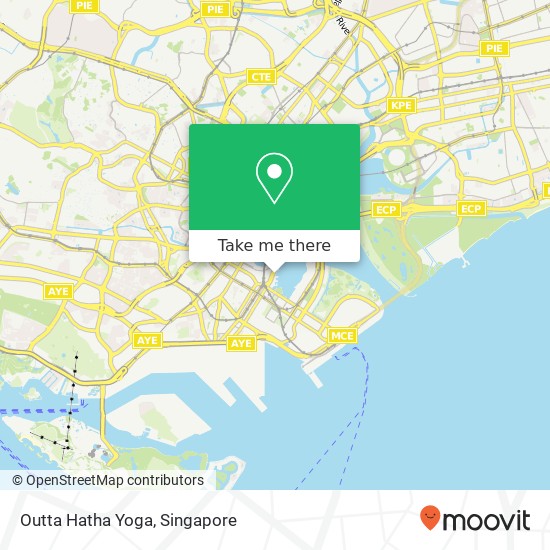 Outta Hatha Yoga map