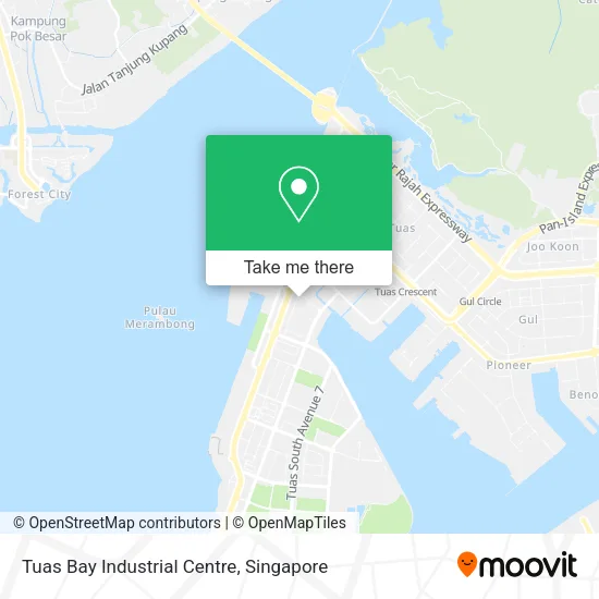 Tuas Bay Industrial Centre地图
