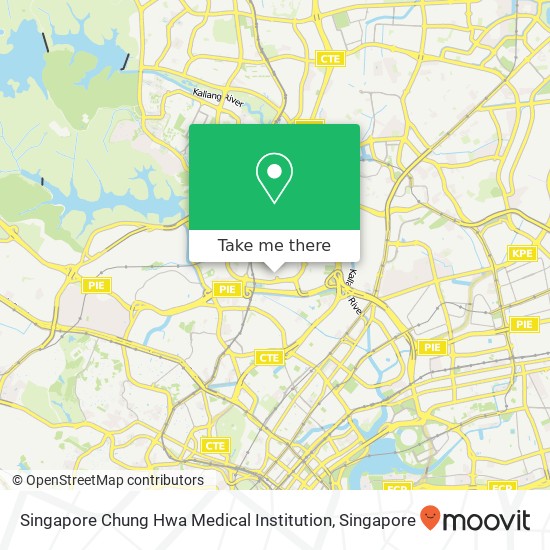 Singapore Chung Hwa Medical Institution地图