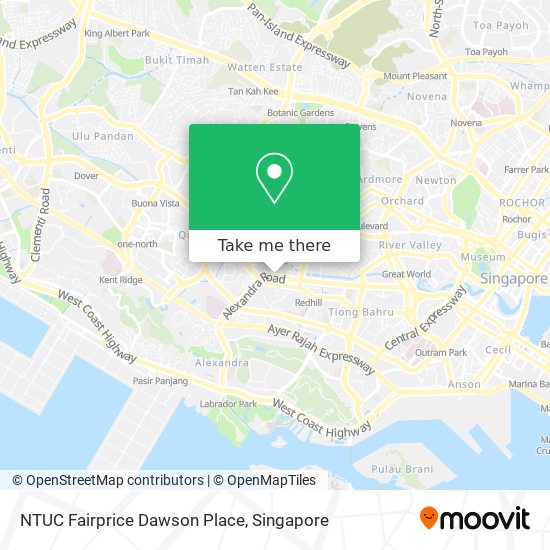 NTUC Fairprice Dawson Place地图