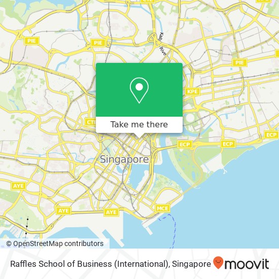 Raffles School of Business (International) map