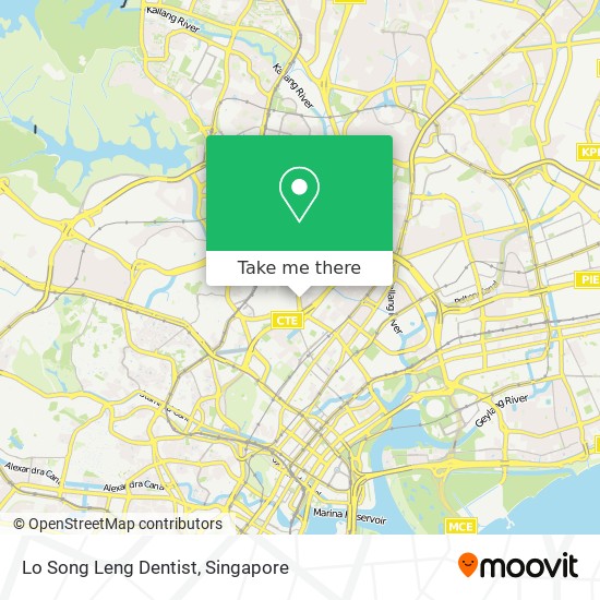 Lo Song Leng Dentist map