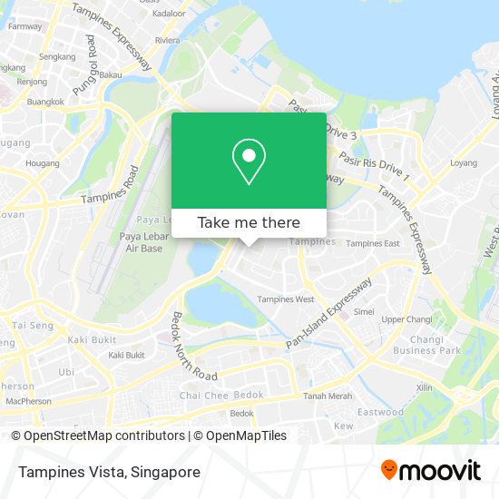 Tampines Vista map