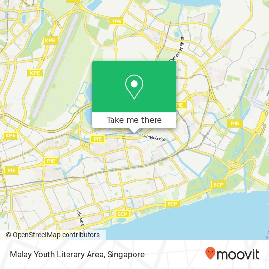 Malay Youth Literary Area map