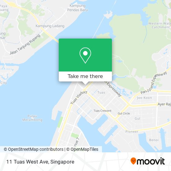 11 Tuas West Ave地图
