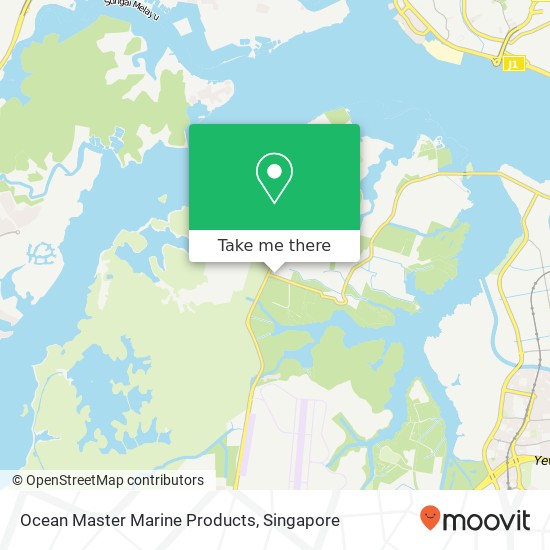 Ocean Master Marine Products map