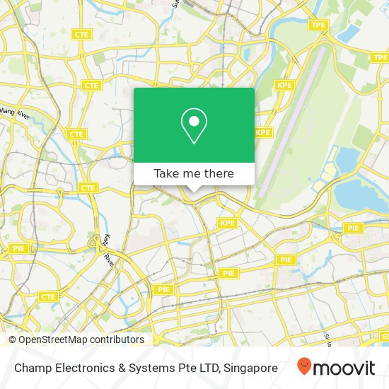Champ Electronics & Systems Pte LTD map