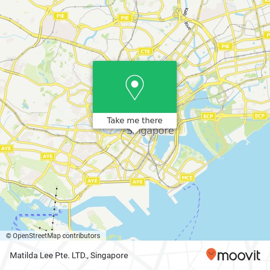 Matilda Lee Pte. LTD.地图