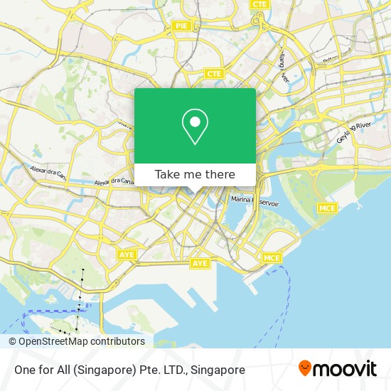 One for All (Singapore) Pte. LTD.地图