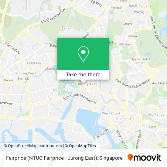 Fairprice (NTUC Fairprice - Jurong East)地图