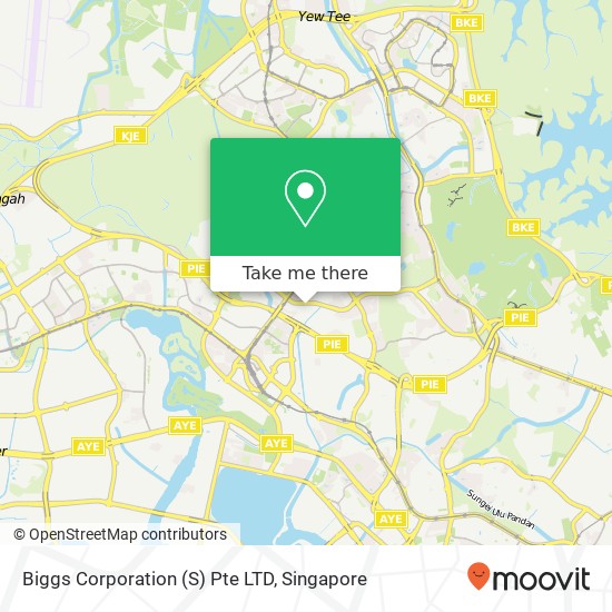 Biggs Corporation (S) Pte LTD map