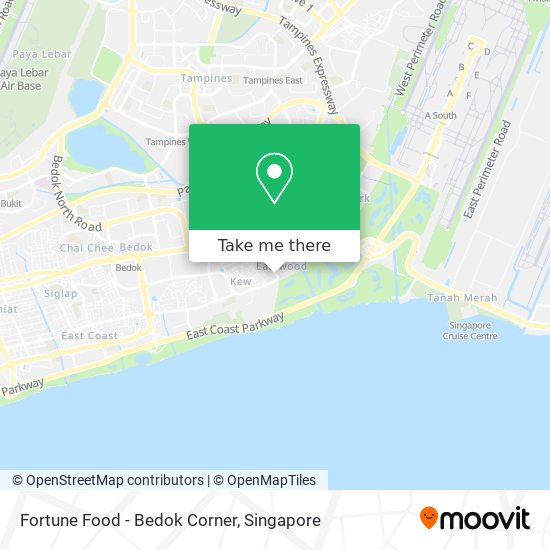 Fortune Food - Bedok Corner map