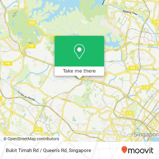 Bukit Timah Rd / Queen's Rd地图