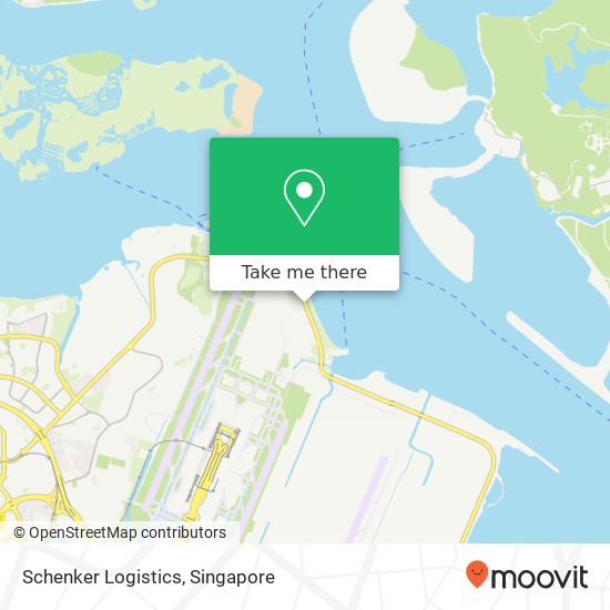 Schenker Logistics map
