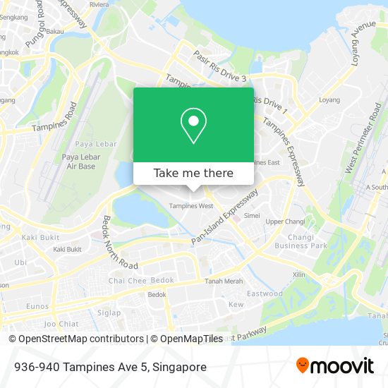 936-940 Tampines Ave 5 map