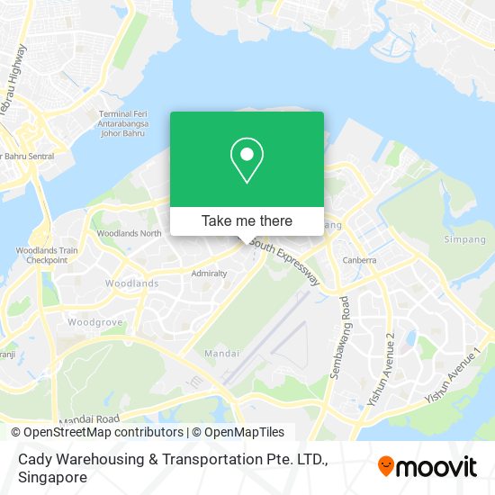 Cady Warehousing & Transportation Pte. LTD. map