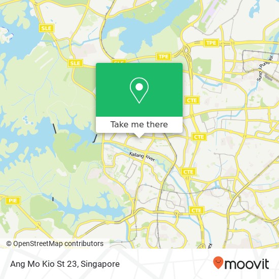 Ang Mo Kio St 23地图