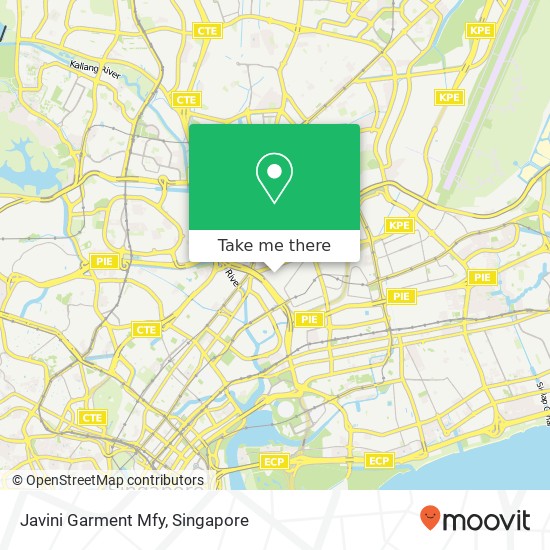 Javini Garment Mfy map