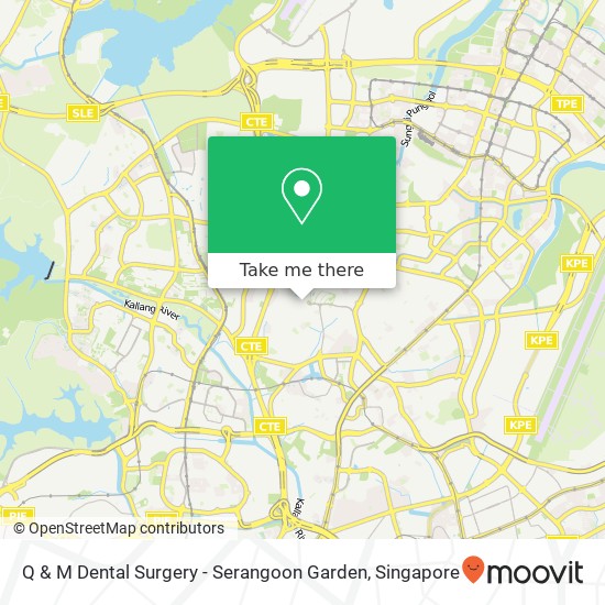 Q & M Dental Surgery - Serangoon Garden map