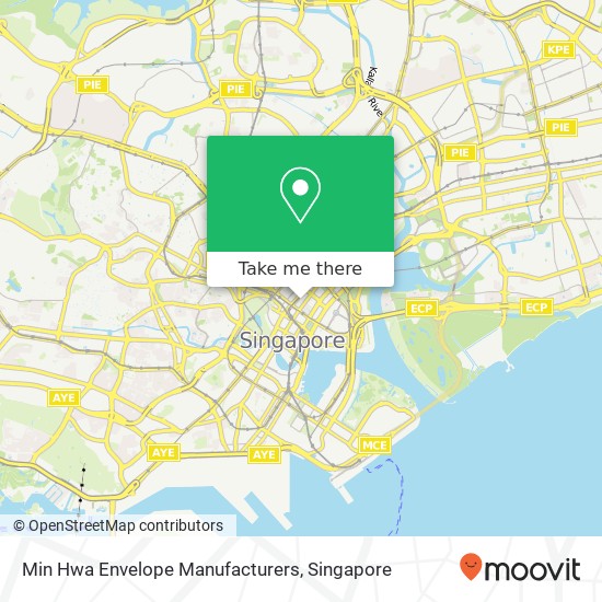 Min Hwa Envelope Manufacturers map