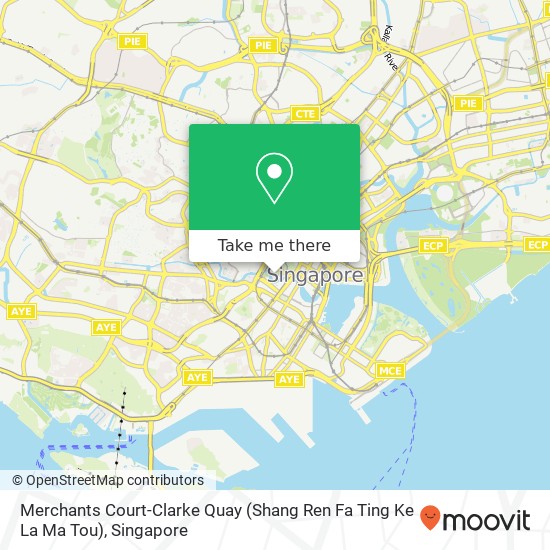 Merchants Court-Clarke Quay (Shang Ren Fa Ting Ke La Ma Tou) map