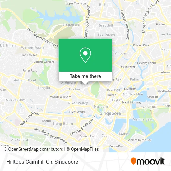 Hilltops Cairnhill Cir地图