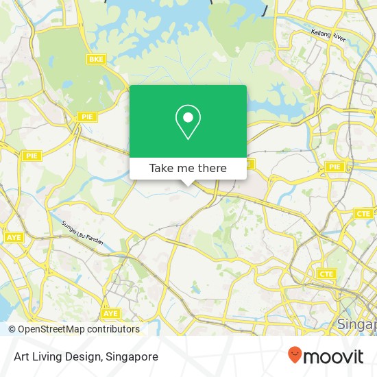 Art Living Design map