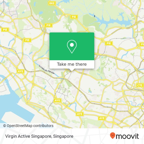 Virgin Active Singapore map