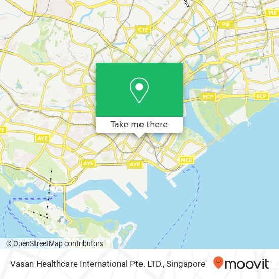 Vasan Healthcare International Pte. LTD.地图
