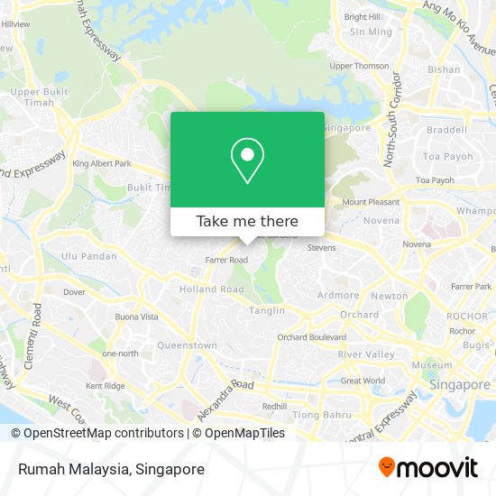Rumah Malaysia map