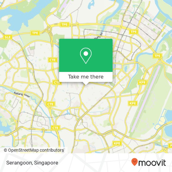 Serangoon map