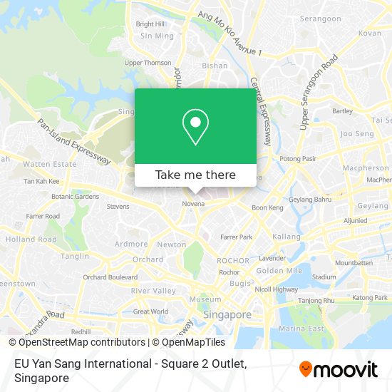EU Yan Sang International - Square 2 Outlet map