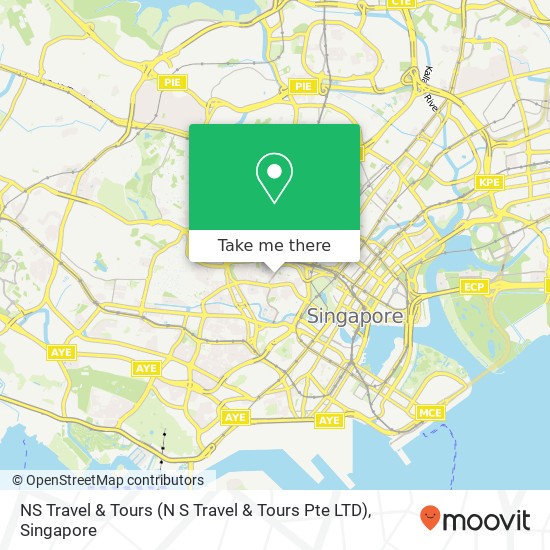 NS Travel & Tours (N S Travel & Tours Pte LTD) map