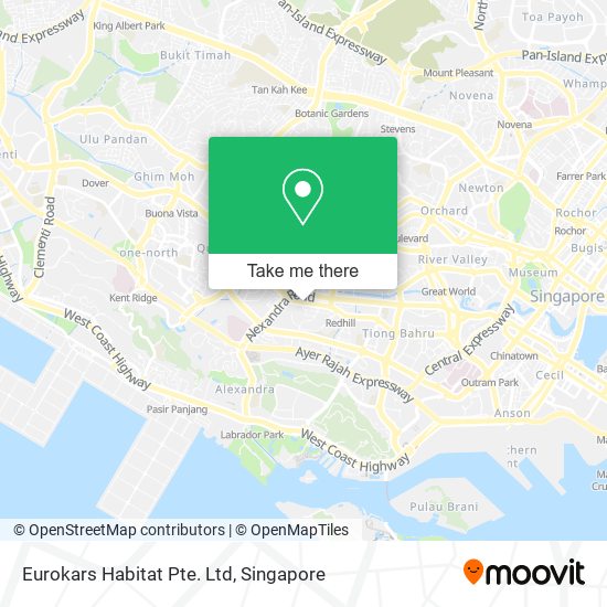 Eurokars Habitat Pte. Ltd map