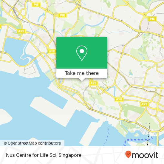 Nus Centre for Life Sci map