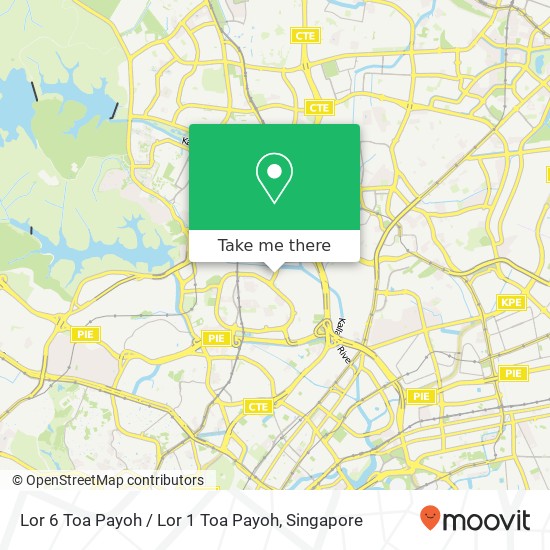 Lor 6 Toa Payoh / Lor 1 Toa Payoh地图