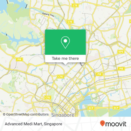 Advanced Medi Mart map